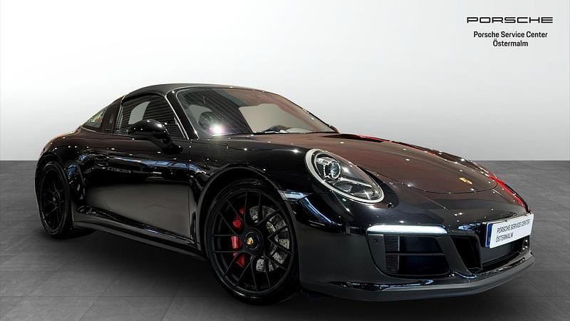 Svart Begagnad 2018 Porsche 911 Targa 4 Cab | 1 495 000 kr - Bild 1/4