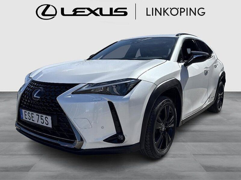 Vit Begagnad 2021 Lexus UX 250h Sport Line SUV | 269 000 kr (Bra pris) - Bild 1/4