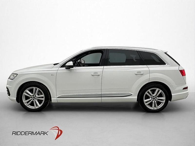 Begagnad Audi Q7 S-Line 218 HK (160 kW) 2017 Vit SUV