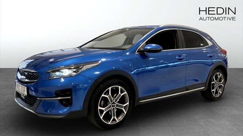 Blå (blue) Begagnad 2022 Kia XCeed Advance SUV | 219 900 kr (Bra pris) - Bild 1/4