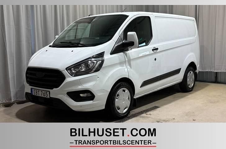 Vit Begagnad 2022 Ford Transit Custom Van | 249 000 kr (Marknadspris) - Bild 1/4