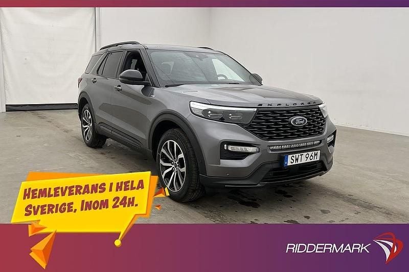 Grå Begagnad 2022 Ford Explorer ST SUV | 499 800 kr (Superpris) - Bild 1/3
