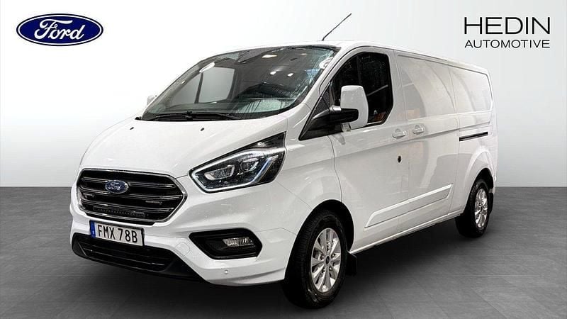 Vit (white) Begagnad 2020 Ford Transit Custom Van | 249 900 kr (Lite dyr) - Bild 1/4