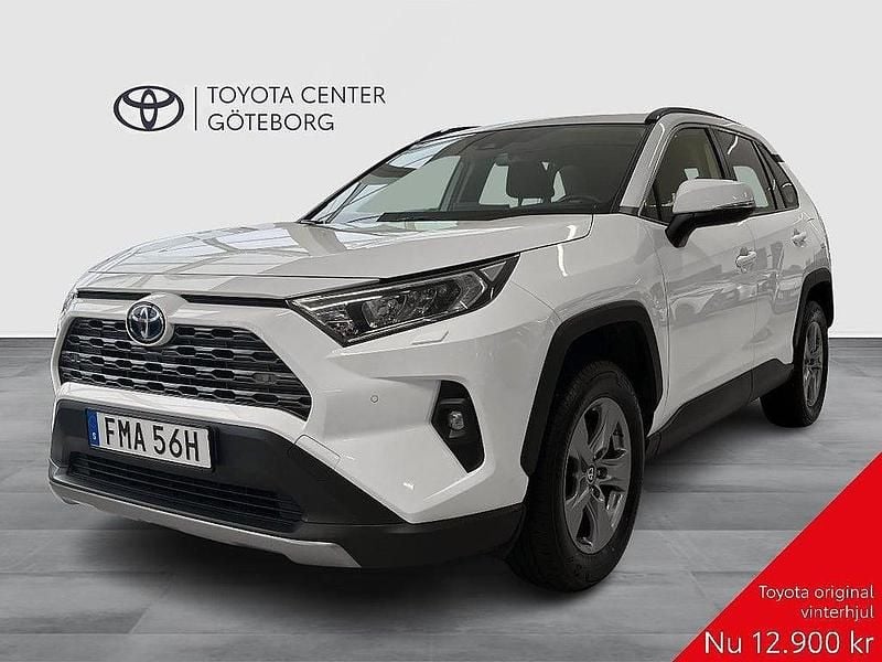 Vit Begagnad 2022 Toyota RAV4 Hybrid Active SUV | 339 900 kr (Marknadspris) - Bild 1/2
