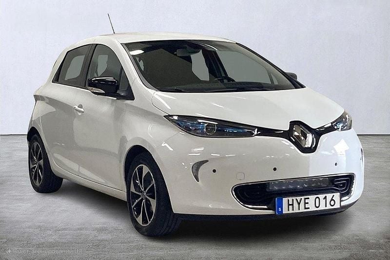 Vit Begagnad 2018 Renault Zoe Halvkombi | 108 888 kr (Lite dyr) - Bild 1/4