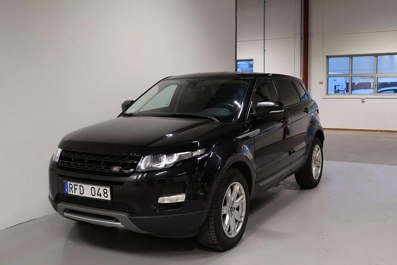 Begagnad Land Rover Range Rover evoque 150 HK (110 kW) 2013 Svart SUV