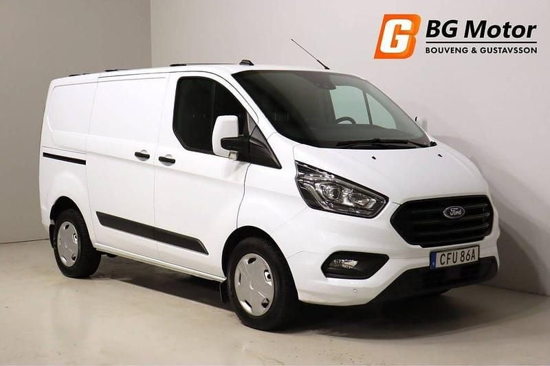 Vit Begagnad 2023 Ford Transit Custom Van | 349 500 kr (Marknadspris) - Bild 1/4