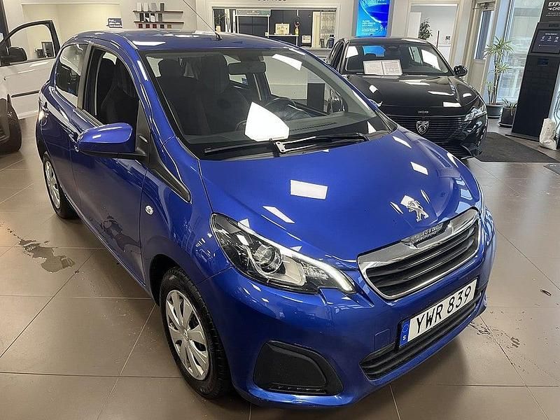 Begagnad Peugeot 108 72 HK (52 kW) 2018 Blå Halvkombi