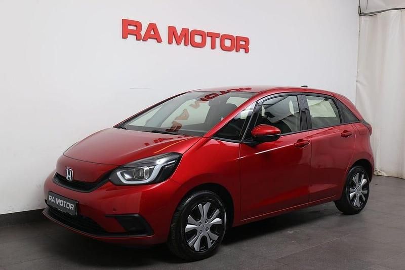 Röd metallic Ny 2025 Honda Jazz Elegance Halvkombi | 278 900 kr (Marknadspris) - Bild 1/4