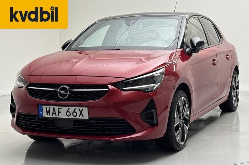 Begagnad Opel Corsa-e 100 kW (136 HK) 2023 Röd Halvkombi