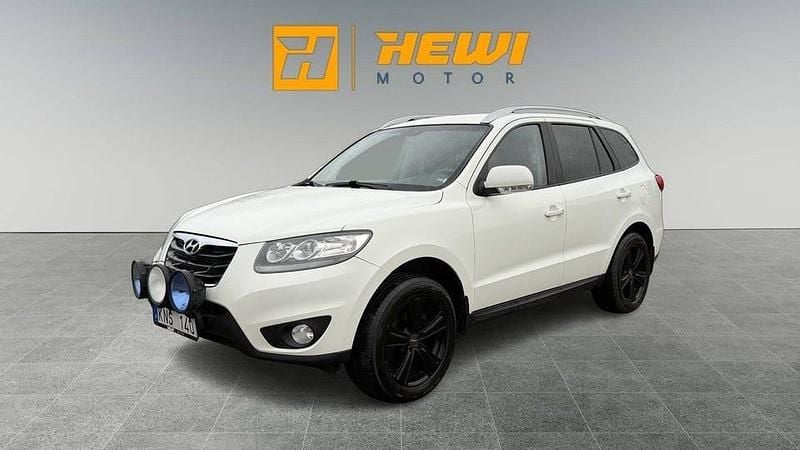 Vit Begagnad 2009 Hyundai Santa Fe SUV | 59 800 kr (Lite dyr) - Bild 1/4