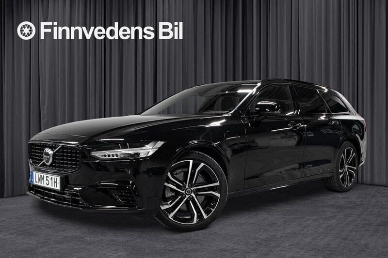 Svart Begagnad 2021 Volvo V90 R-Design Kombi | 454 000 kr (Lite dyr) - Bild 1/4