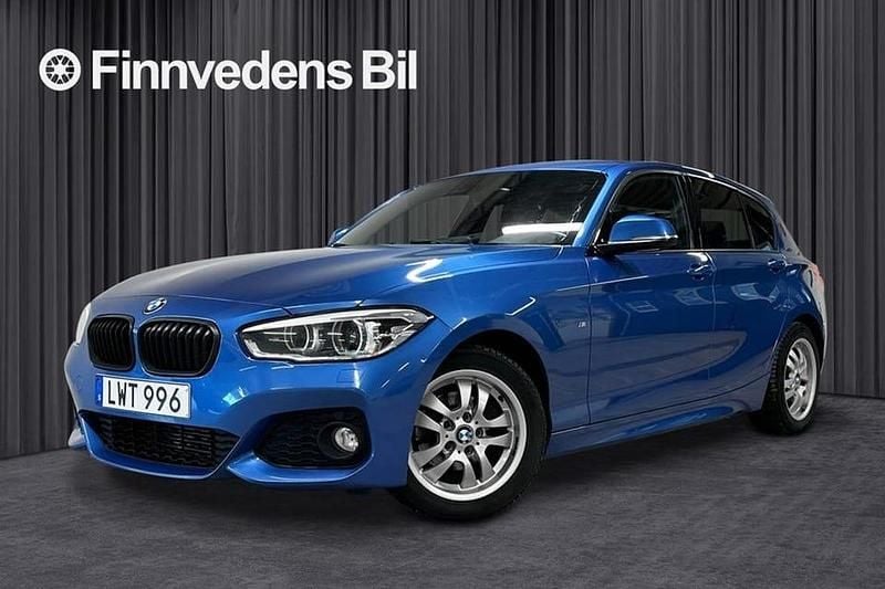 Begagnad BMW 118 137 HK (100 kW) 2016 Blå Halvkombi
