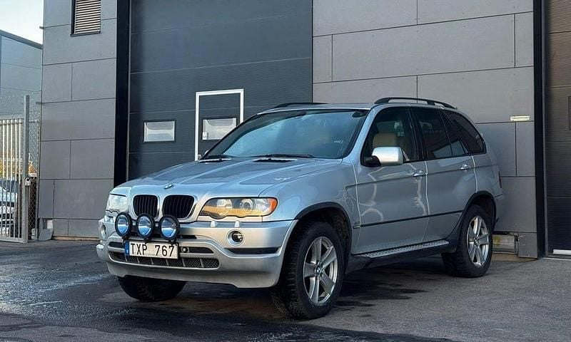 Begagnad BMW X5 Sport Line 231 HK (169 kW) 2003 Silver SUV