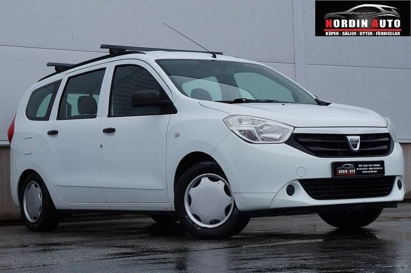 Begagnad Dacia Lodgy 83 HK (61 kW) 2013 Vit Minibuss