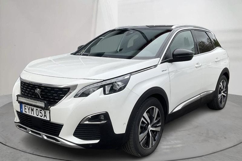 Vit Begagnad 2020 Peugeot 3008 GT-line Sedan | 194 800 kr - Bild 1/4