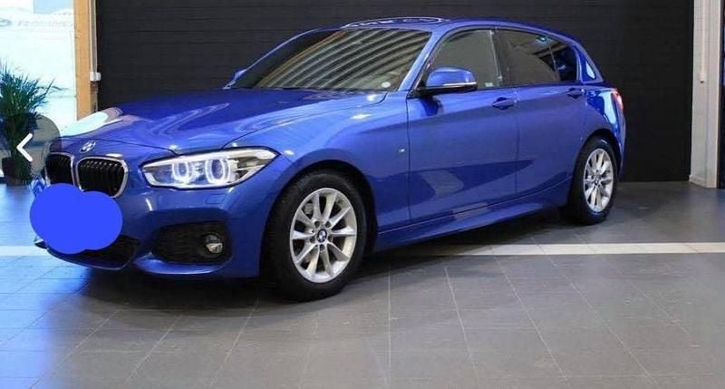 Blå Begagnad 2018 BMW 118 M Sport Halvkombi | 170 000 kr (Marknadspris) - Bild 1/4