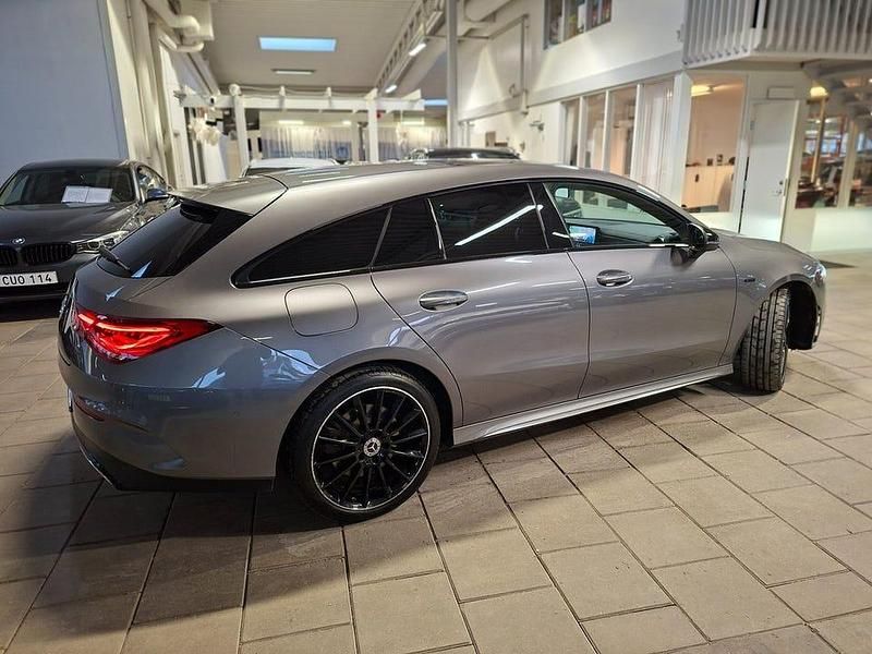 Begagnad Mercedes CLA250 AMG 218 HK (160 kW) 2021 Mountain grey metallic Sedan