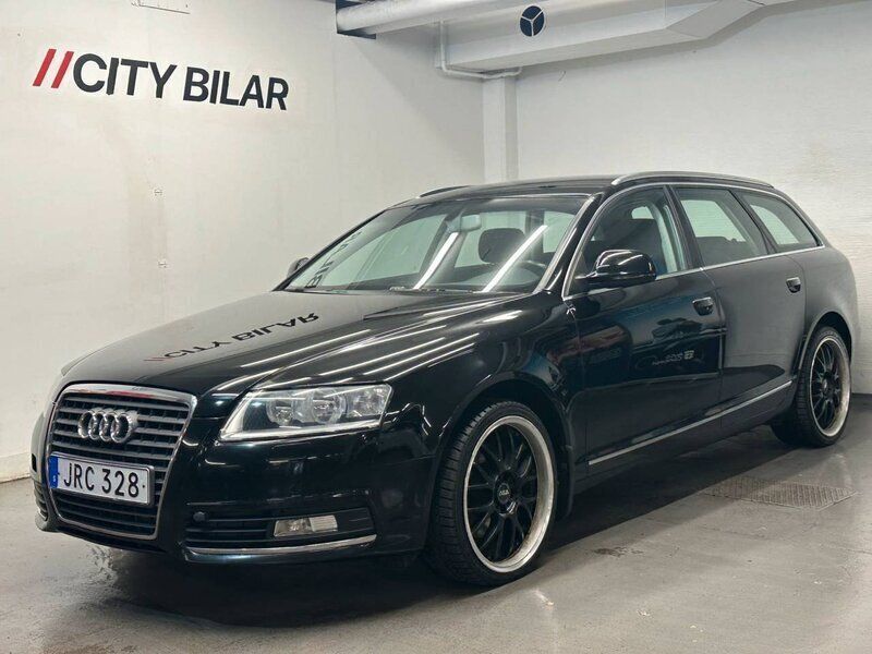 Svart Begagnad 2009 Audi A6 Proline Kombi | 79 900 kr (Dyr) - Bild 1/4