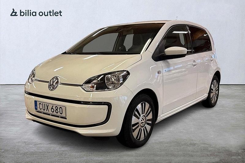 Vit Begagnad 2014 VW e-up! Halvkombi | 94 800 kr (Marknadspris) - Bild 1/3