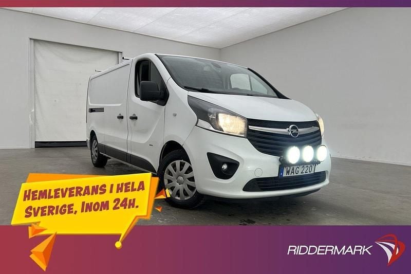 Vit Begagnad 2017 Opel Vivaro Van | 99 800 kr (Bra pris) - Bild 1/3