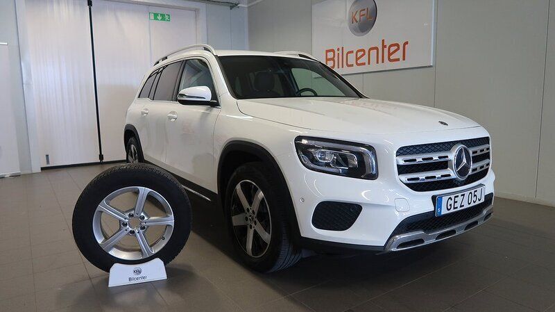 Vit Begagnad 2021 Mercedes GLB180 SUV | 339 800 kr - Bild 1/3