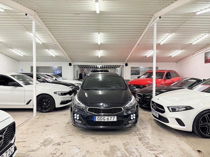 Svart Begagnad 2016 Kia Ceed GT-Line Kombi | 99 900 kr (Marknadspris) - Bild 1/4