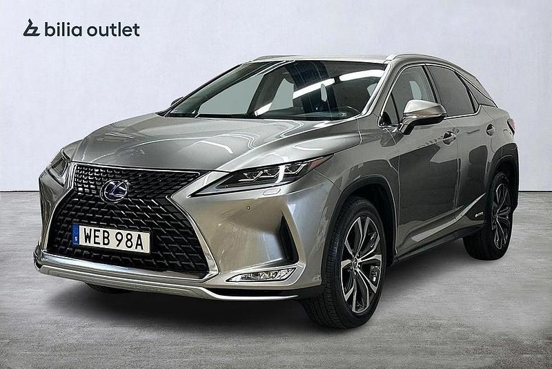 Ljusgrå Begagnad 2019 Lexus RX450h Executive Line SUV | 429 900 kr (Marknadspris) - Bild 1/4