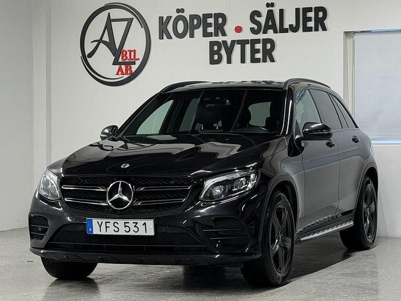Svart Begagnad 2018 Mercedes GLC220 SUV | 259 900 kr (Marknadspris) - Bild 1/4