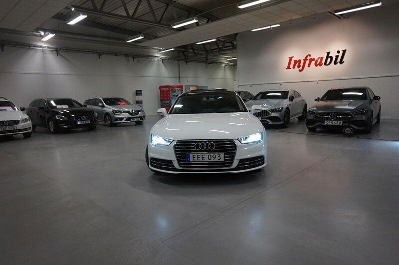 Vit Begagnad 2017 Audi A7 Sportback Halvkombi | 374 900 kr - Bild 1/4