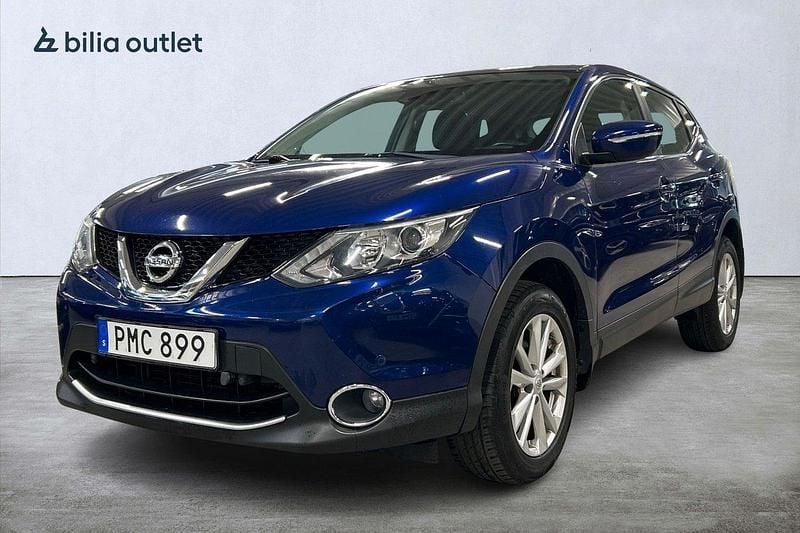 Blå Begagnad 2014 Nissan Qashqai SUV | 99 900 kr (Marknadspris) - Bild 1/3
