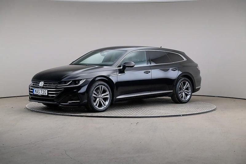 Svart Begagnad 2022 VW Arteon R-line Kombi | 339 000 kr (Bra pris) - Bild 1/4
