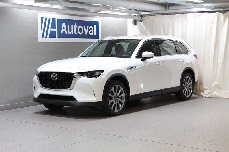 Vit Ny 2024 Mazda CX-80 Exclusive-Line SUV | 572 400 kr (Superpris) - Bild 1/4