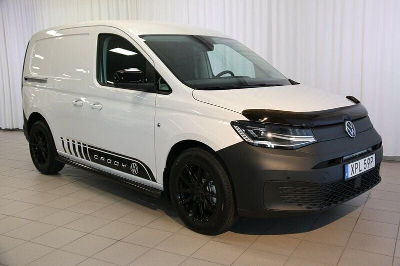 Vit (candyvit) Ny 2025 VW Caddy Minibuss | 349 000 kr (Superpris) - Bild 1/4