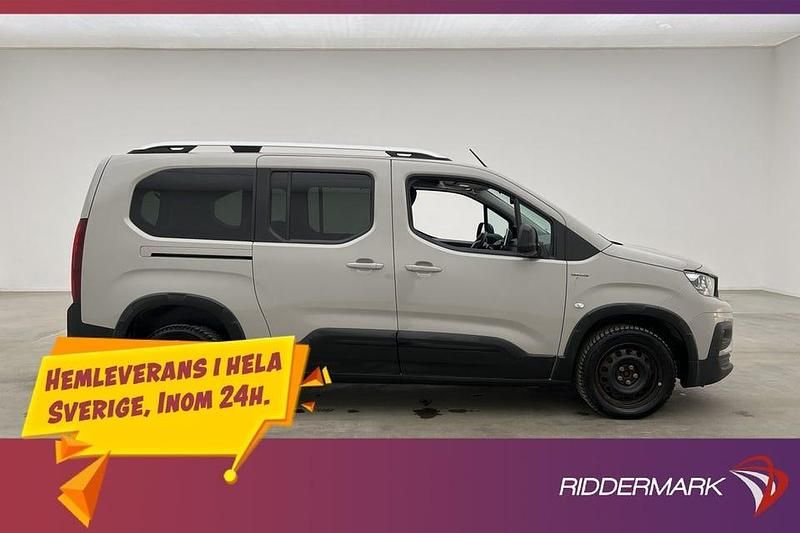 Begagnad Peugeot Rifter GT-line 131 HK (96 kW) 2020 Grå Minibuss