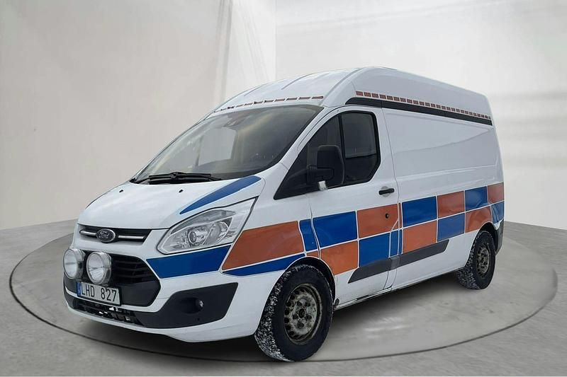 Vit Begagnad 2014 Ford Transit Custom | 99 000 kr (Bra pris) - Bild 1/4