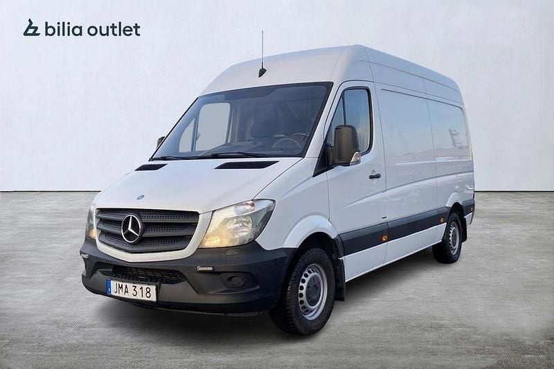 Vit Begagnad 2015 Mercedes 316 Van | 162 500 kr (Marknadspris) - Bild 1/4