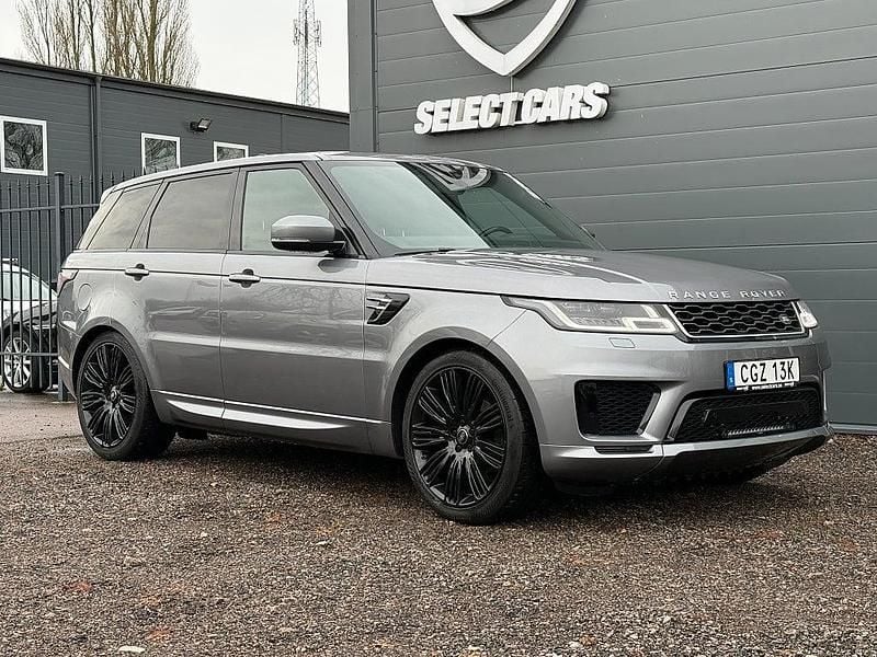 Grå Begagnad 2020 Land Rover Range Rover Sport SE SUV | 479 900 kr (Bra pris) - Bild 1/4