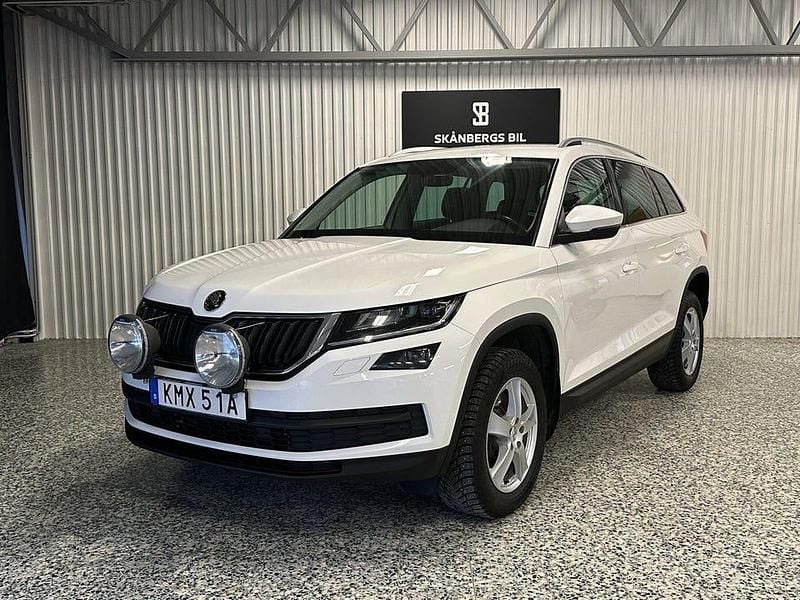 Vit Begagnad 2021 Skoda Kodiaq Business Line SUV | 259 900 kr (Marknadspris) - Bild 1/4