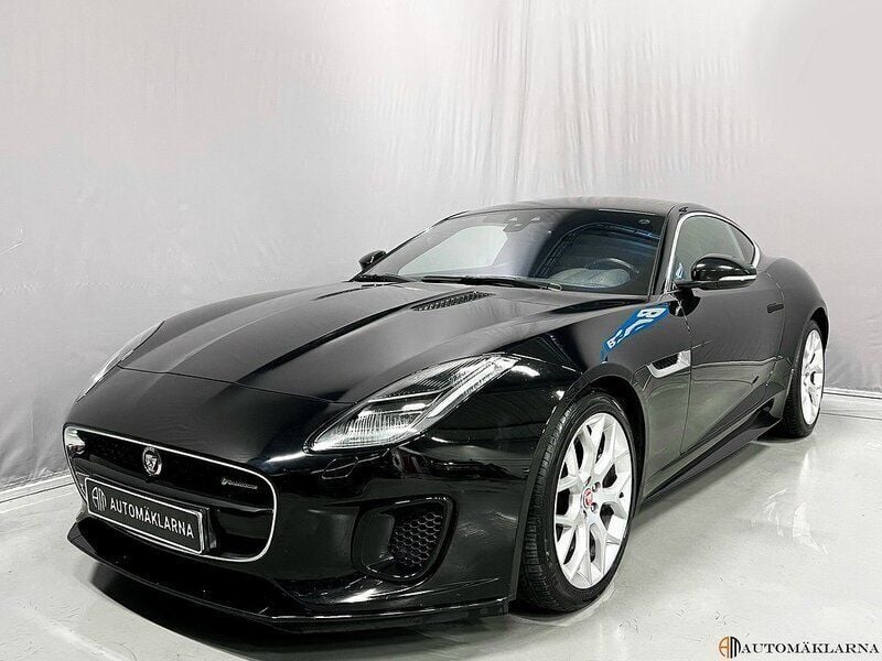 Begagnad Jaguar F-Type 340 HK (250 kW) 2018 Svart Sportkupé