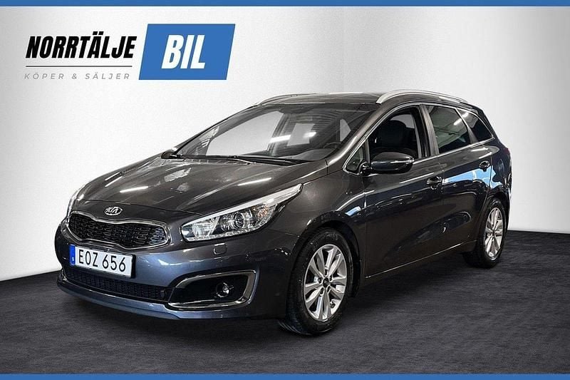Grå Begagnad 2015 Kia Ceed Sportswagon Kombi | 149 900 kr (Lite dyr) - Bild 1/4