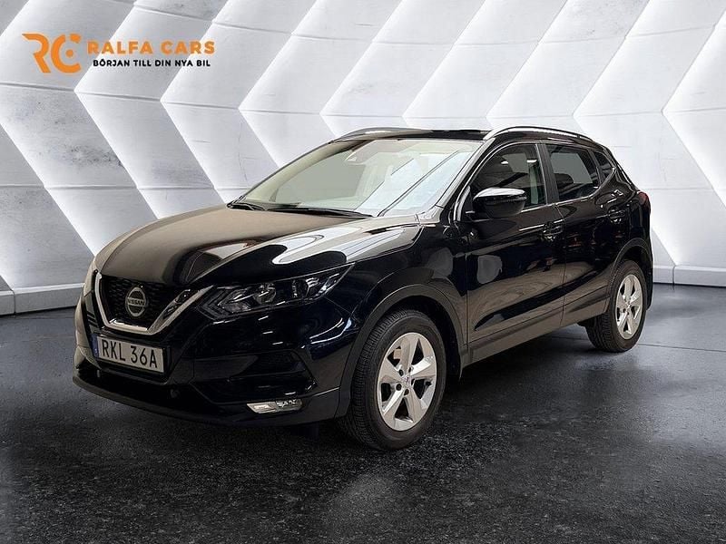 Svart Begagnad 2019 Nissan Qashqai SUV | 194 800 kr (Marknadspris) - Bild 1/3