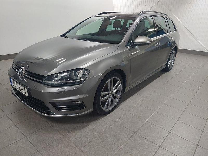 Grå Begagnad 2015 VW Golf VII GT Kombi | 154 900 kr (Lite dyr) - Bild 1/4