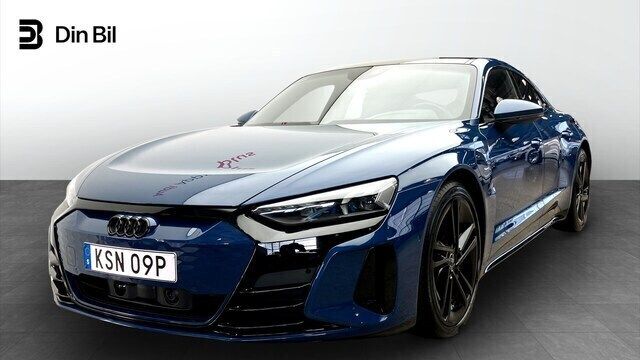 Blå Begagnad 2023 Audi e-tron GT quattro Advanced Sedan | 899 000 kr (Lite dyr) - Bild 1/4