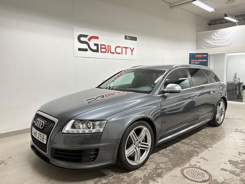 Grå Begagnad 2009 Audi RS6 Kombi | 309 900 kr - Bild 1/4