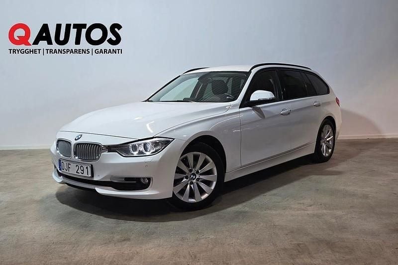 Vit Begagnad 2013 BMW 320 M Performance Kombi | 149 900 kr (Marknadspris) - Bild 1/3