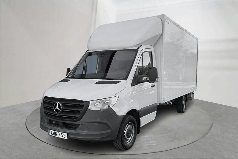 Vit Begagnad 2022 Mercedes Sprinter Van | 389 000 kr (Superpris) - Bild 1/4
