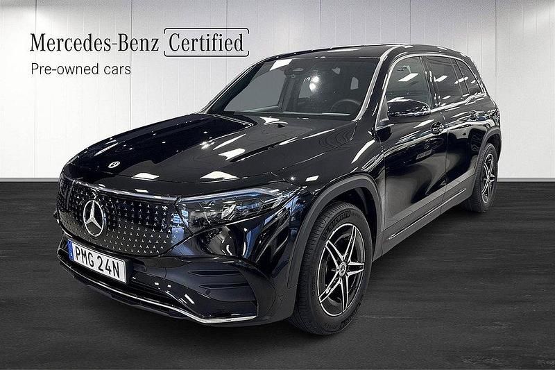 Svart Begagnad 2024 Mercedes EQB250+ AMG line SUV | 499 000 kr (Bra pris) - Bild 1/4