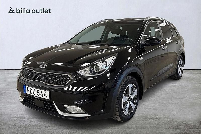 Svart Begagnad 2016 Kia Niro Advance SUV | 134 000 kr (Marknadspris) - Bild 1/4
