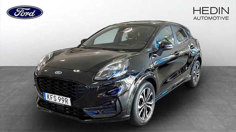 Svart Begagnad 2022 Ford Puma ST-Line SUV | 209 000 kr (Marknadspris) - Bild 1/4